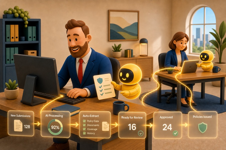 AI enablement for standardized insurance operations